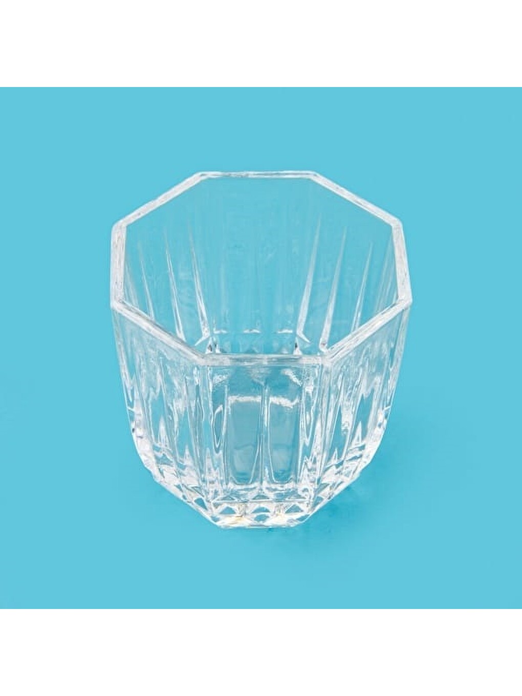 Renksiz Linea Konik Bardak - Şeffaf - 9x9 Cm-1
