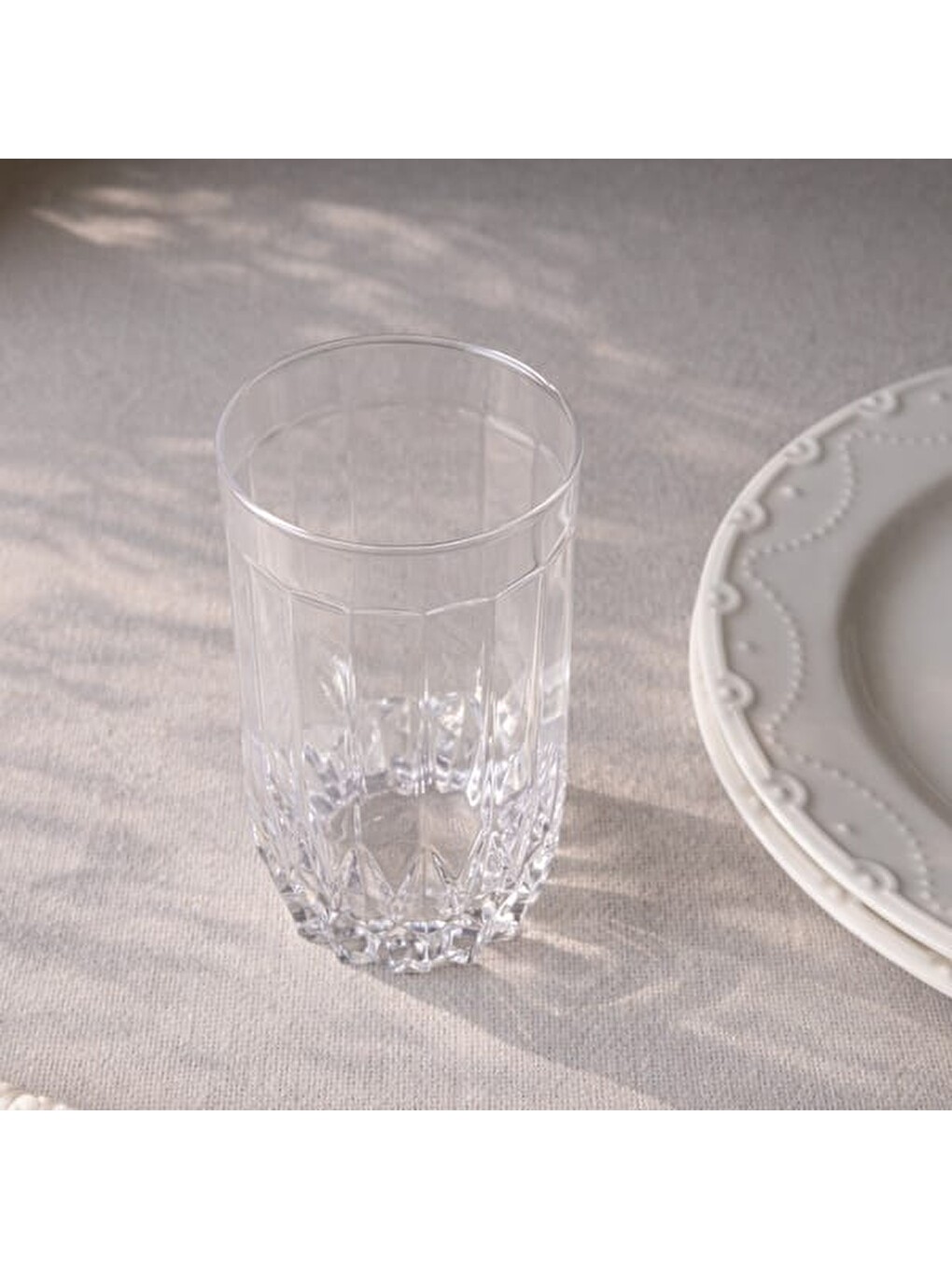 Renksiz Cansu Uzun Bardak - Şeffaf - 300 Ml-4