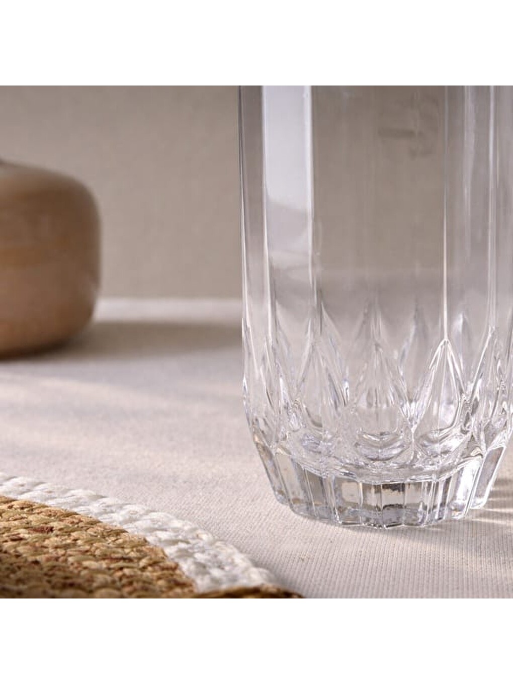 Renksiz Cansu Uzun Bardak - Şeffaf - 300 Ml-5