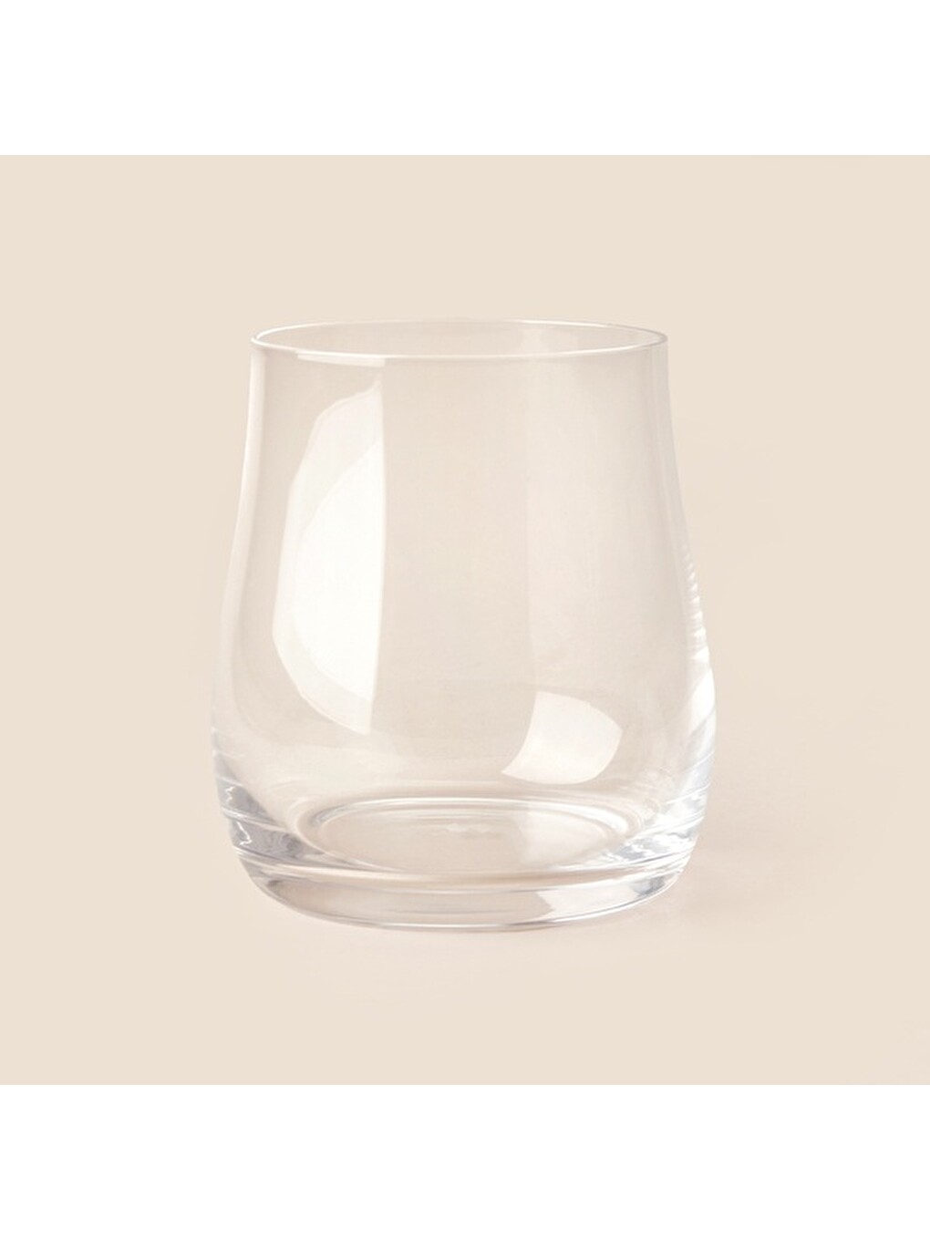 Renksiz Drop Crystallin 2'li Meşrubat Ve Su Bardağı - Şeffaf - 342 Ml-1