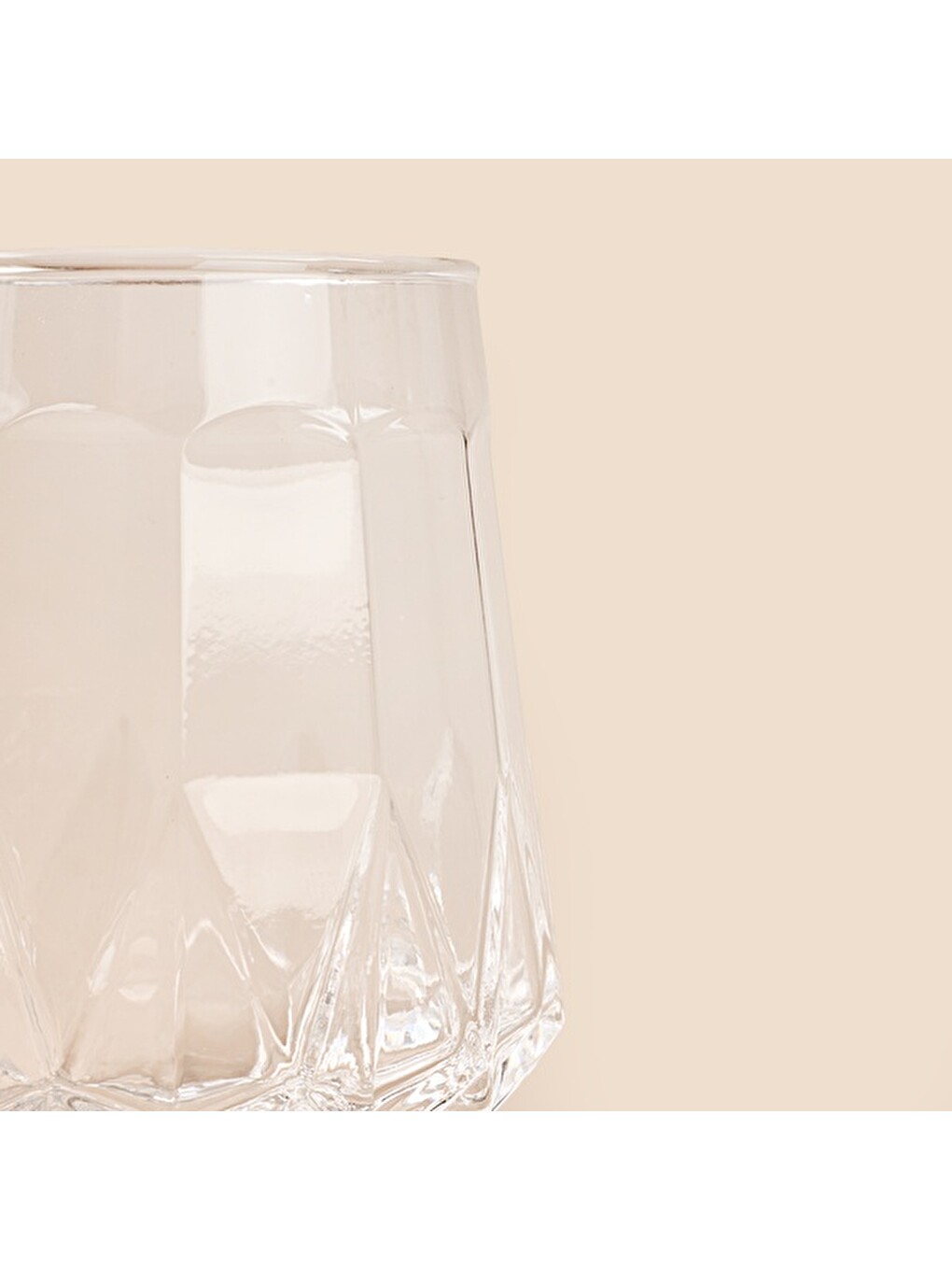 Renksiz Cansu Konik Bardak - Şeffaf - 300 Ml-1