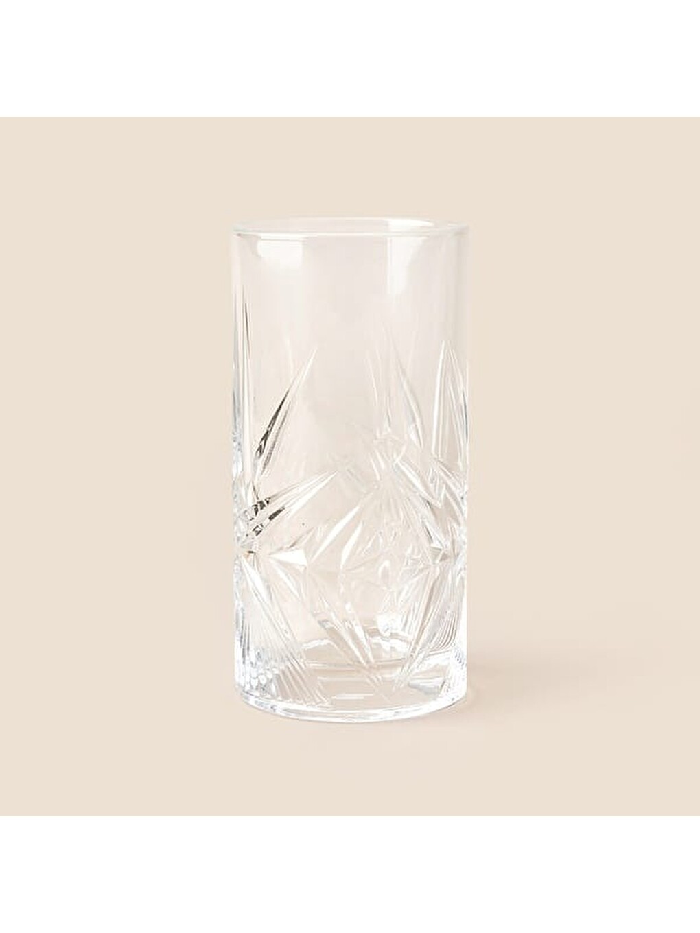 Renksiz Cielo 4'lü Meşrubat ve Su Bardağı - Şeffaf - 350 ml-2