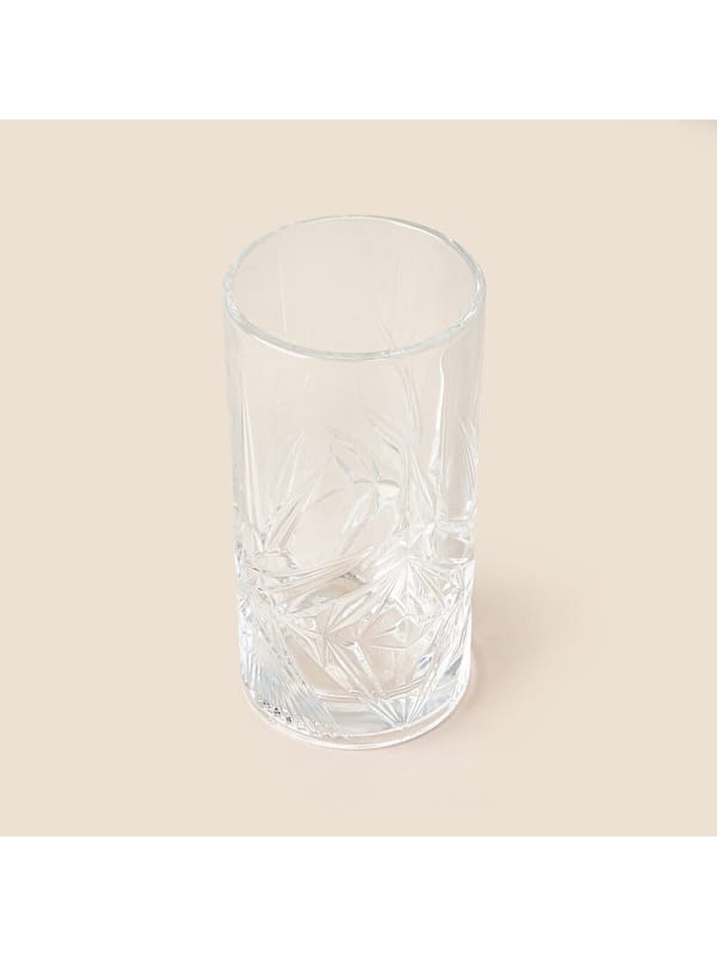 Renksiz Cielo 4'lü Meşrubat ve Su Bardağı - Şeffaf - 350 ml-3