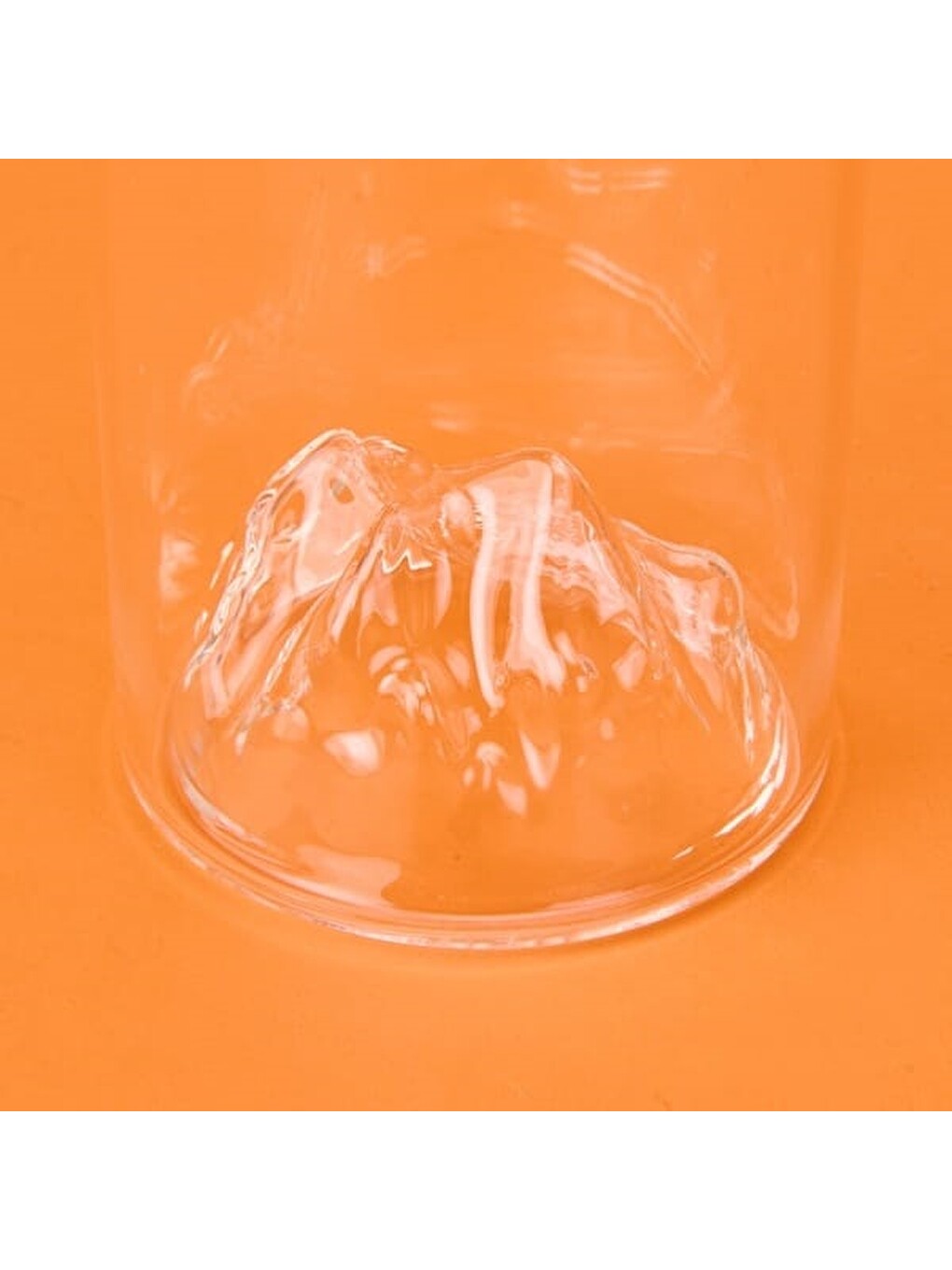 Renksiz Dağlı Borosilikat Cam Bardak - Şeffaf - 300 Ml-2