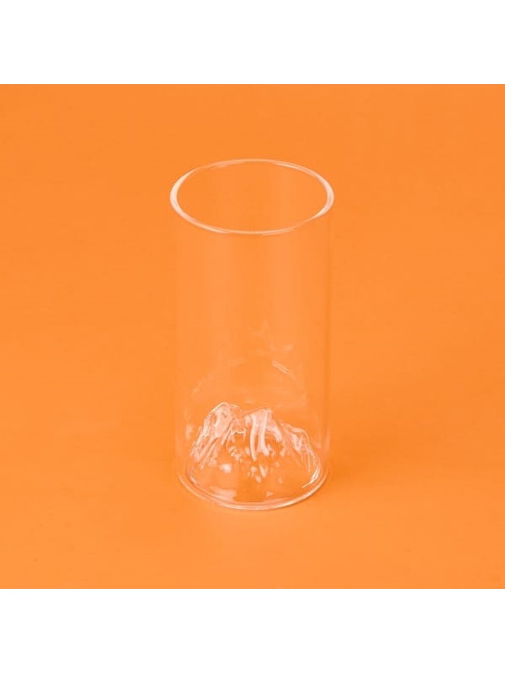 Renksiz Dağlı Borosilikat Cam Bardak - Şeffaf - 300 Ml-3