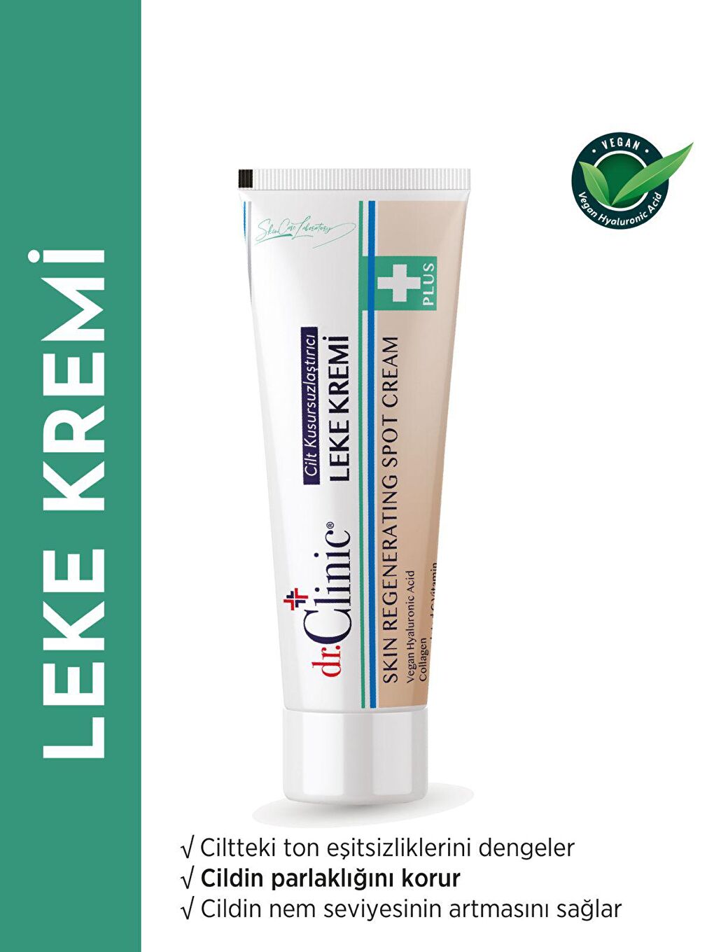 Dr. Clinic Şeffaf Cilt Kusursuzlaştırıcı Leke Kremi 50 ml