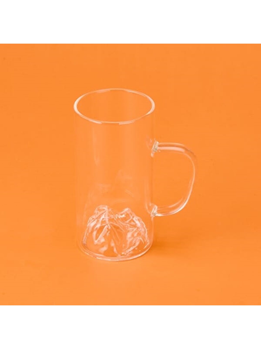 Renksiz Borosilikat Dağlı Kulplu Bardak - Şeffaf - 300 Ml-2