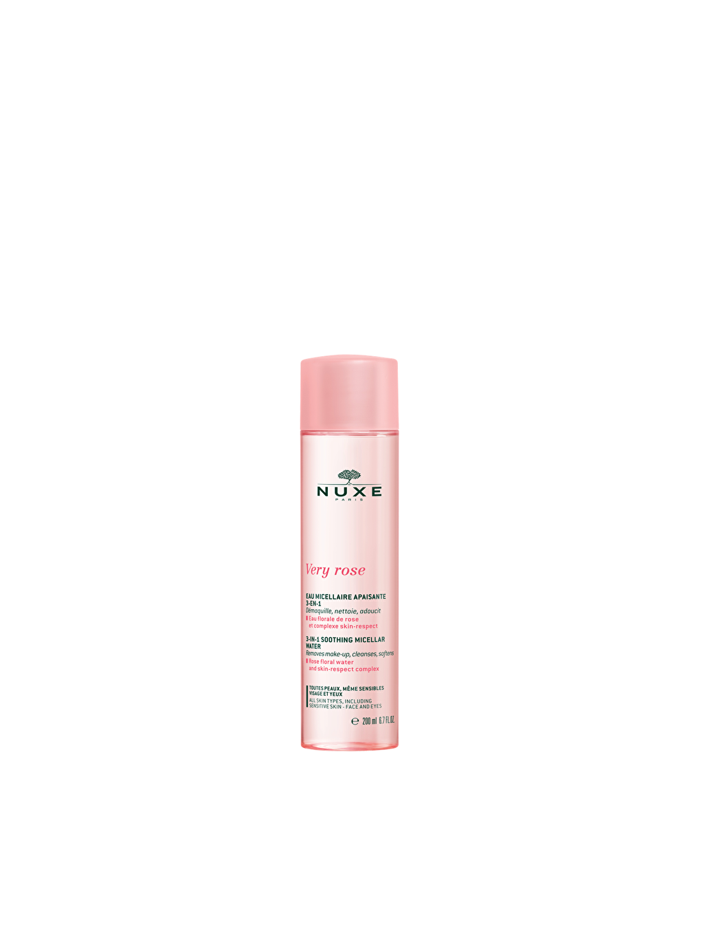 Nuxe Very Rose Eau Micellar Water Apaisante 3in1 200ml