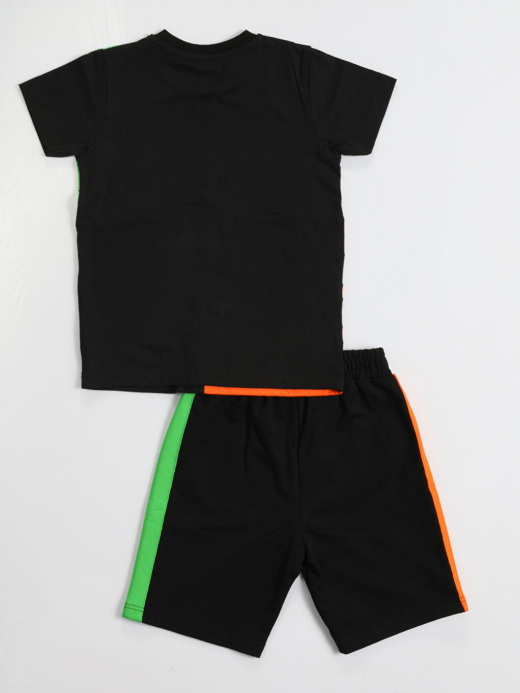 Turuncu Tiger - Croco Erkek Çocuk Şort Takım-1