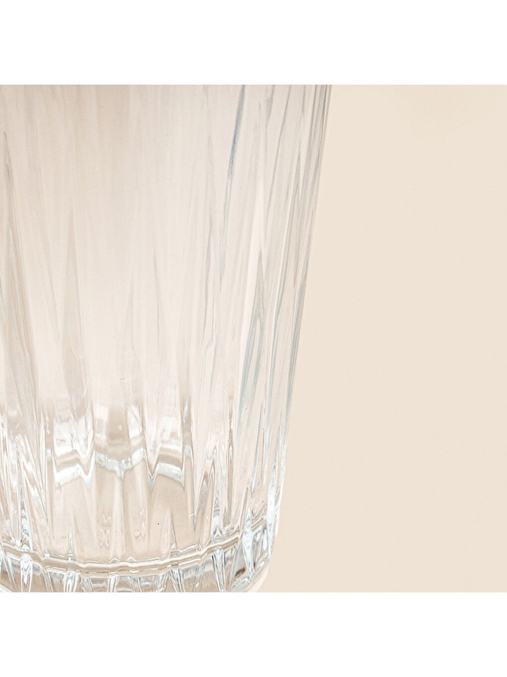Renksiz Luzia 6'lı Meşrubat Ve Su Bardağı - Şeffaf - 350 Ml-2