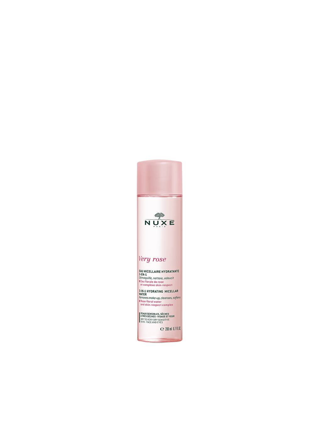 Nuxe Renksiz Very Rose Eau Micellar Hydrating 3in1 200ml