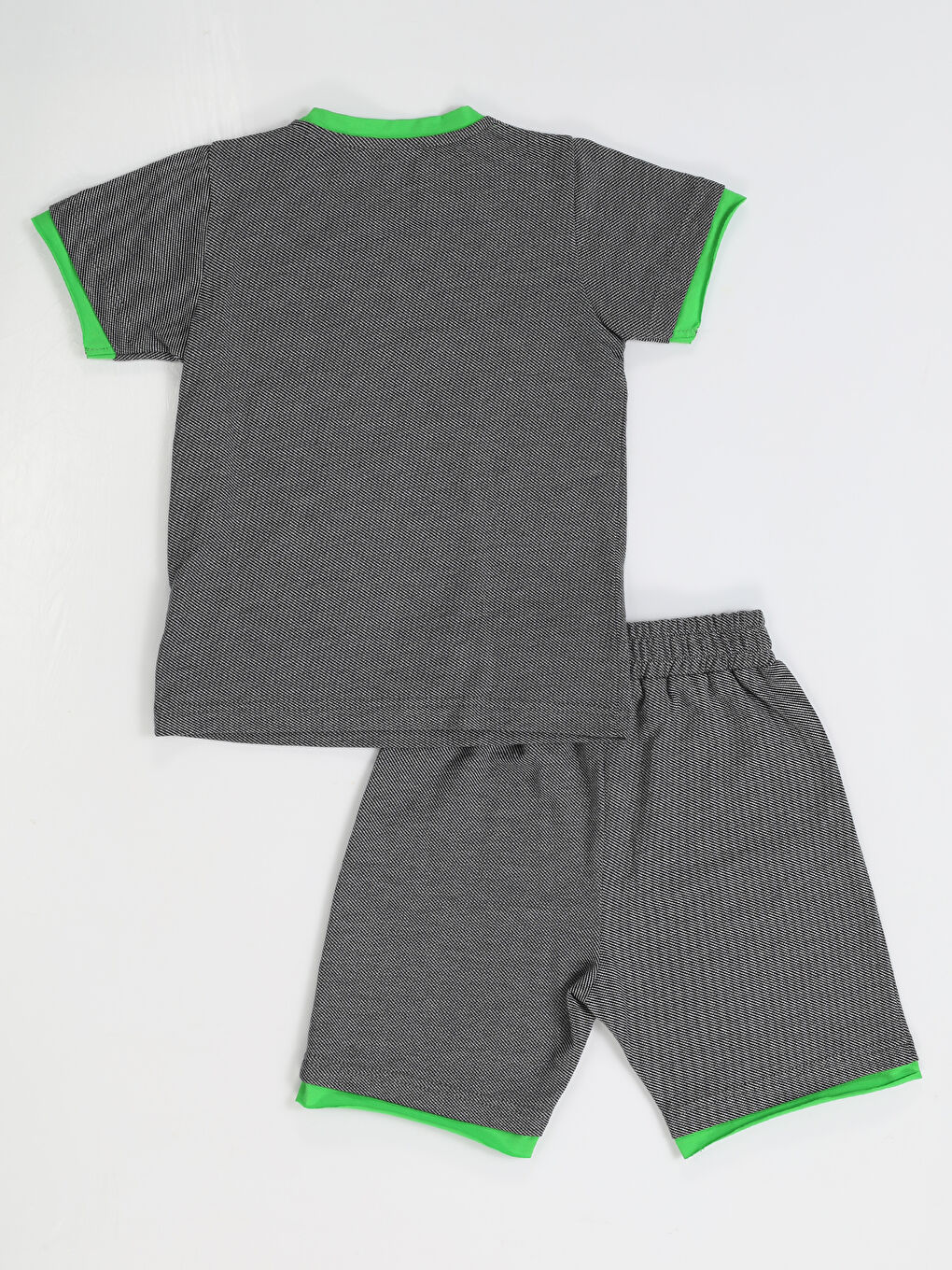 Yeşil Summer Run Erkek Çocuk Şort Takım-2