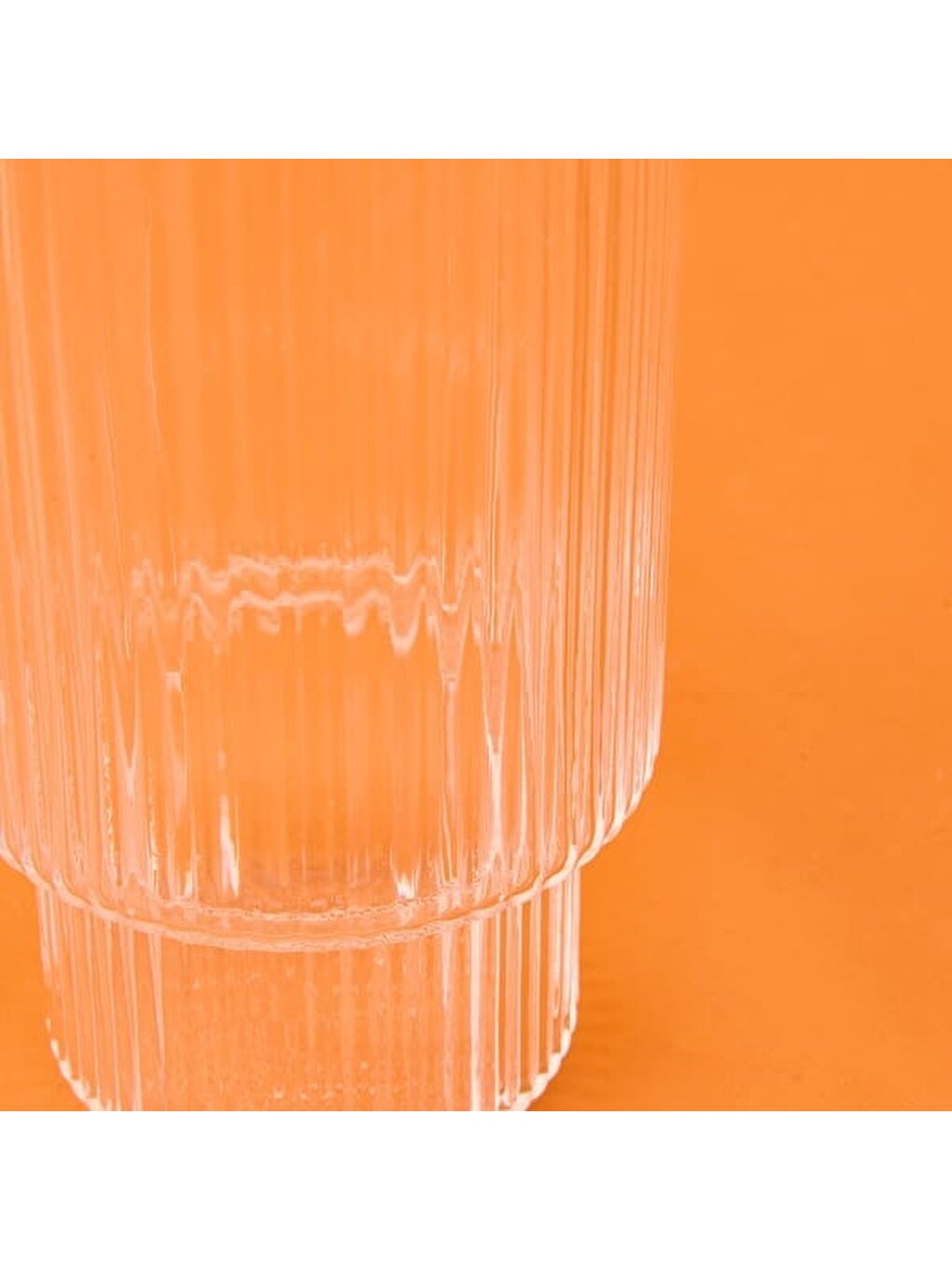 Renksiz Borosilikat Cam Bardak - Şeffaf - 380 Ml-1