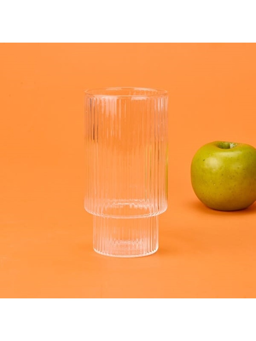 Renksiz Borosilikat Cam Bardak - Şeffaf - 380 Ml-2