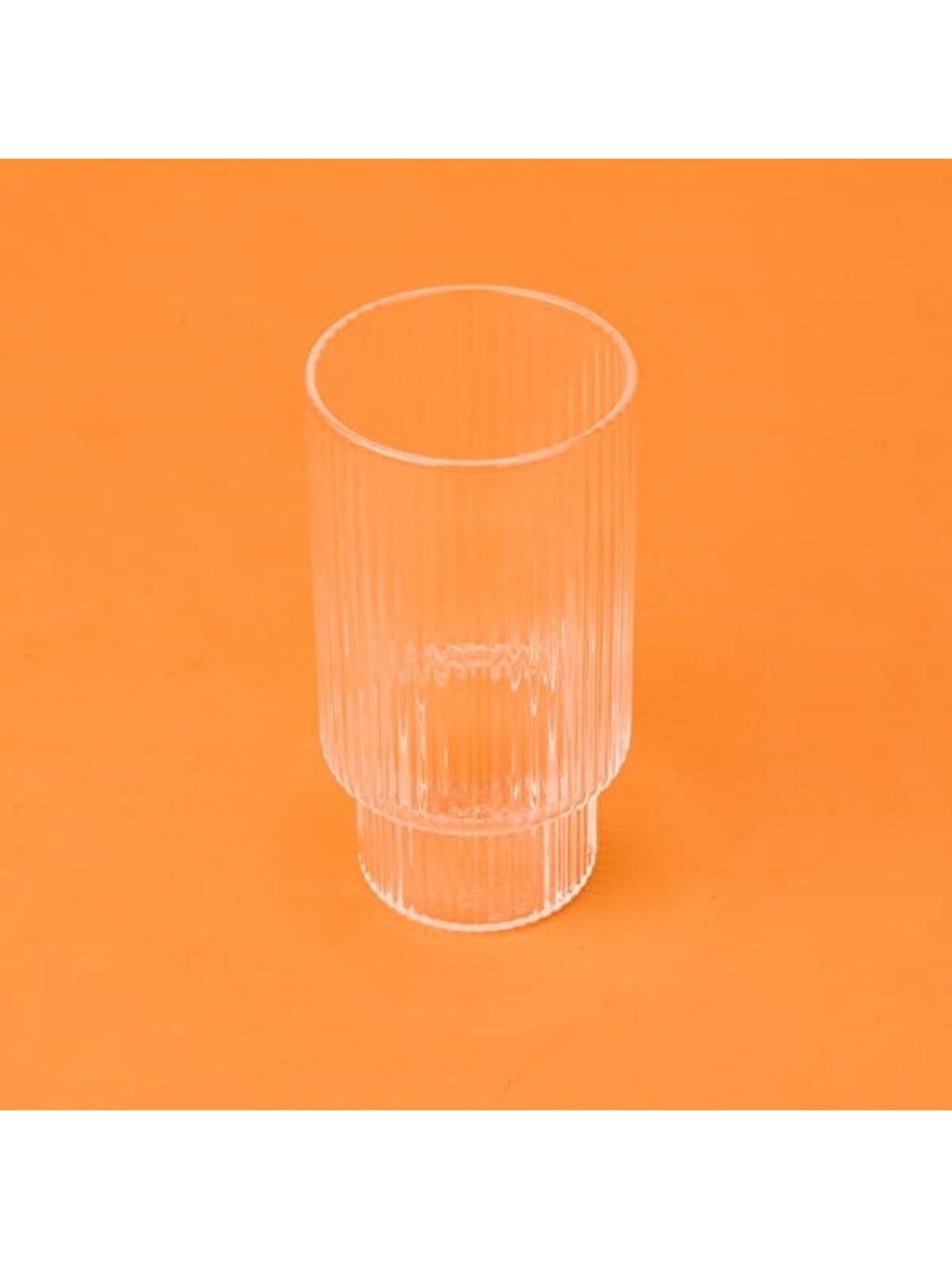 Renksiz Borosilikat Cam Bardak - Şeffaf - 380 Ml-3