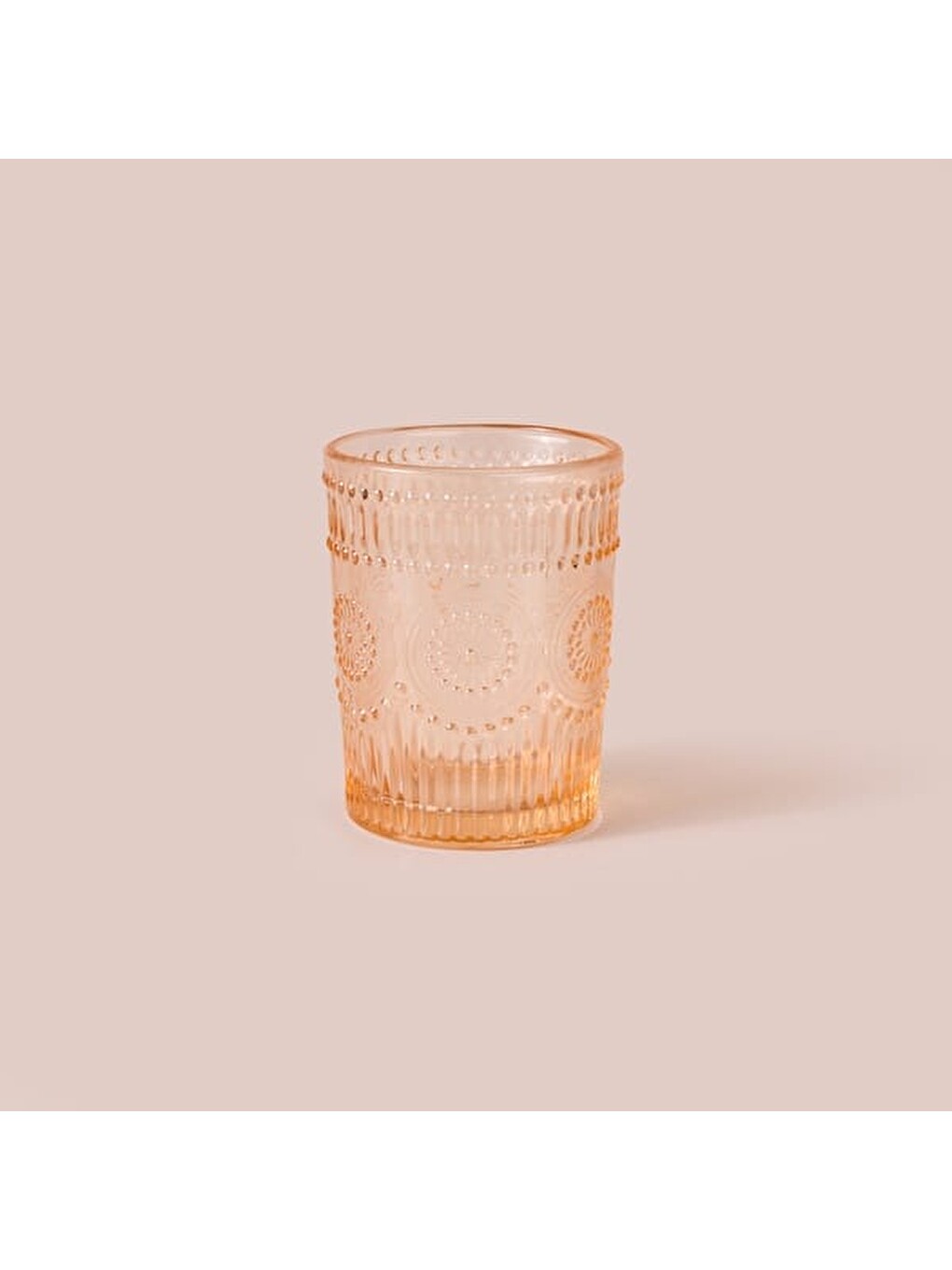Tekli Meşrubat Ve Su Bardağı - Turuncu - 240 Ml-2