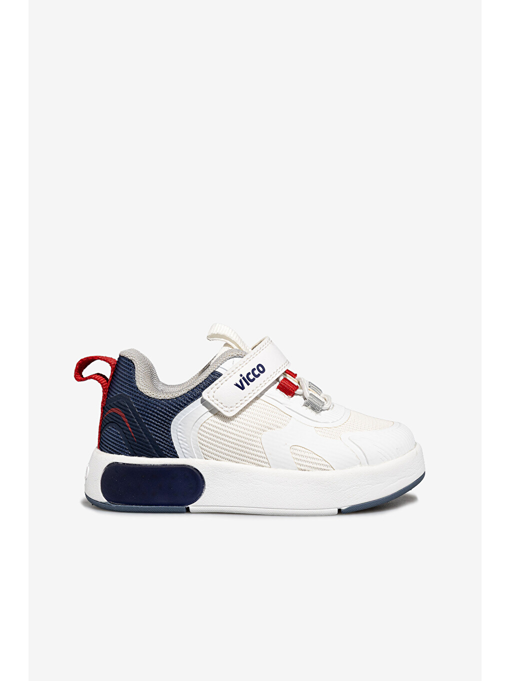 Babil Işıklı Erkek Bebek Beyaz/Lacivert Sneaker