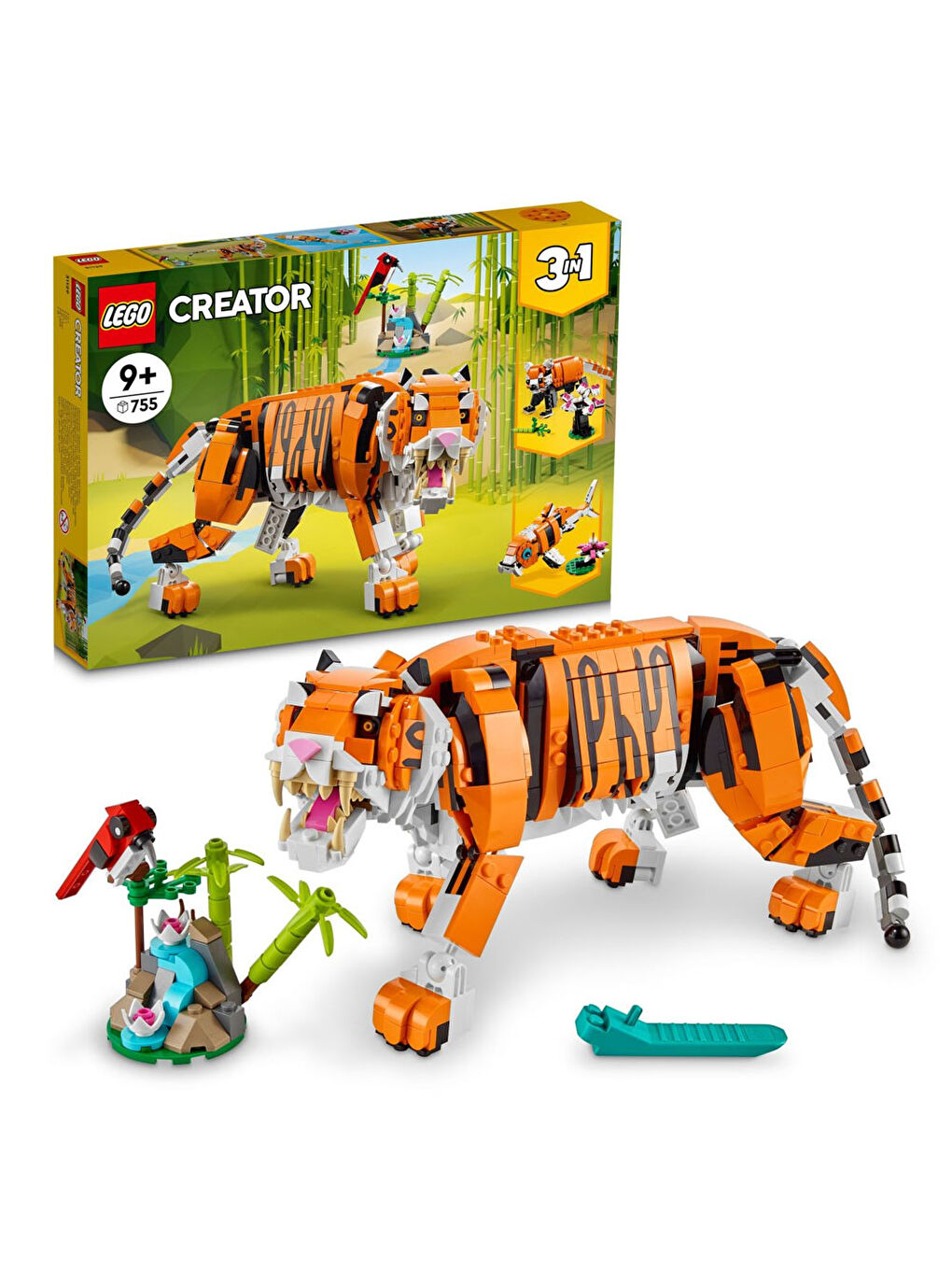 Lego Creator 3ü 1 Arada Muhteşem Kaplan 31129