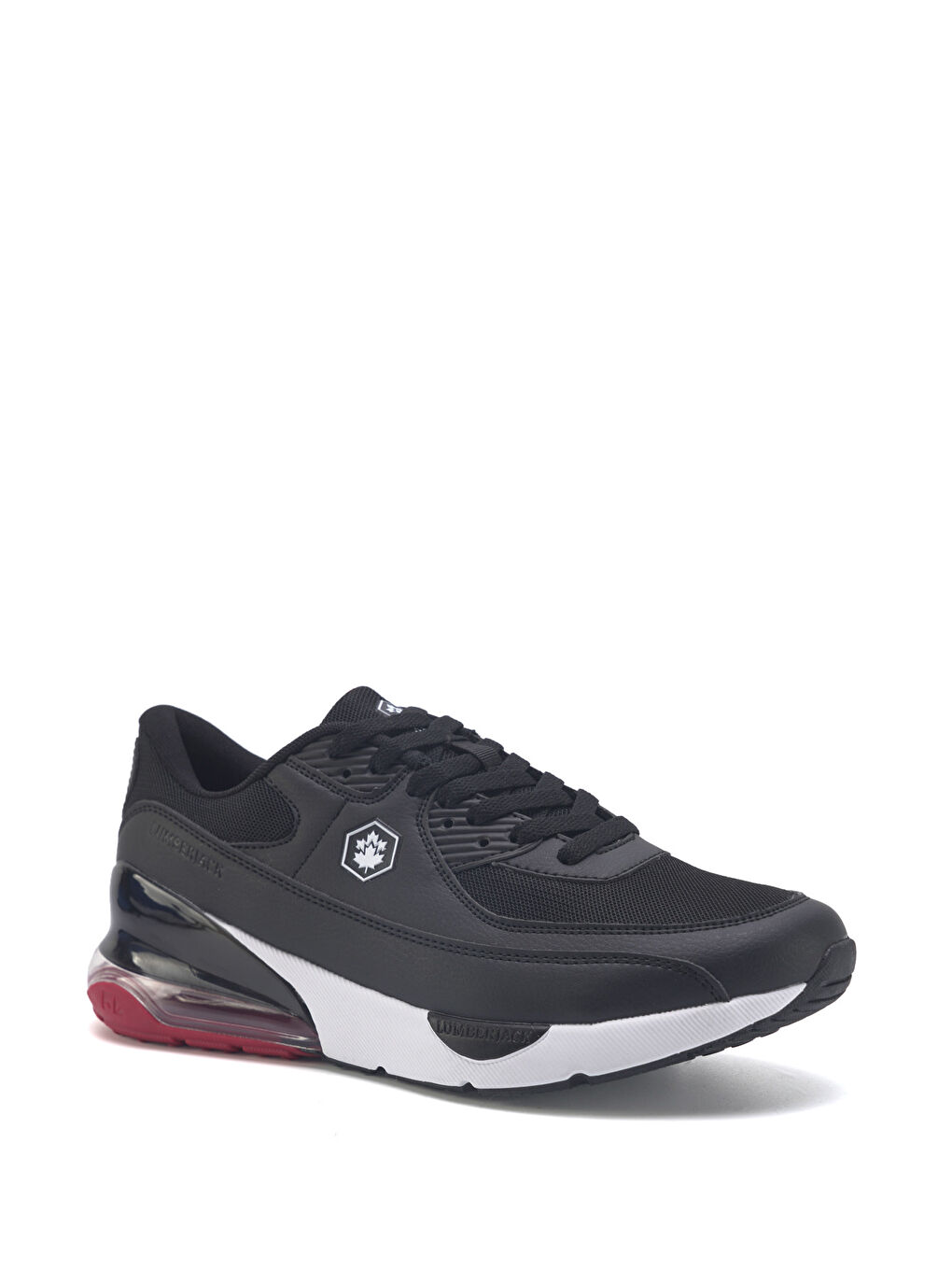 KINGLY 3FX Siyah Erkek Koşu Ayakkabısı-1