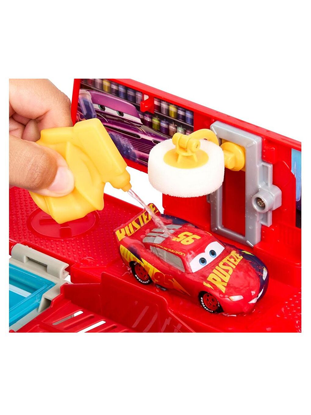 Disney Cars Renksiz Cars Mack Tır Renk Değişimi Eğlencesi Oyun Seti - 2