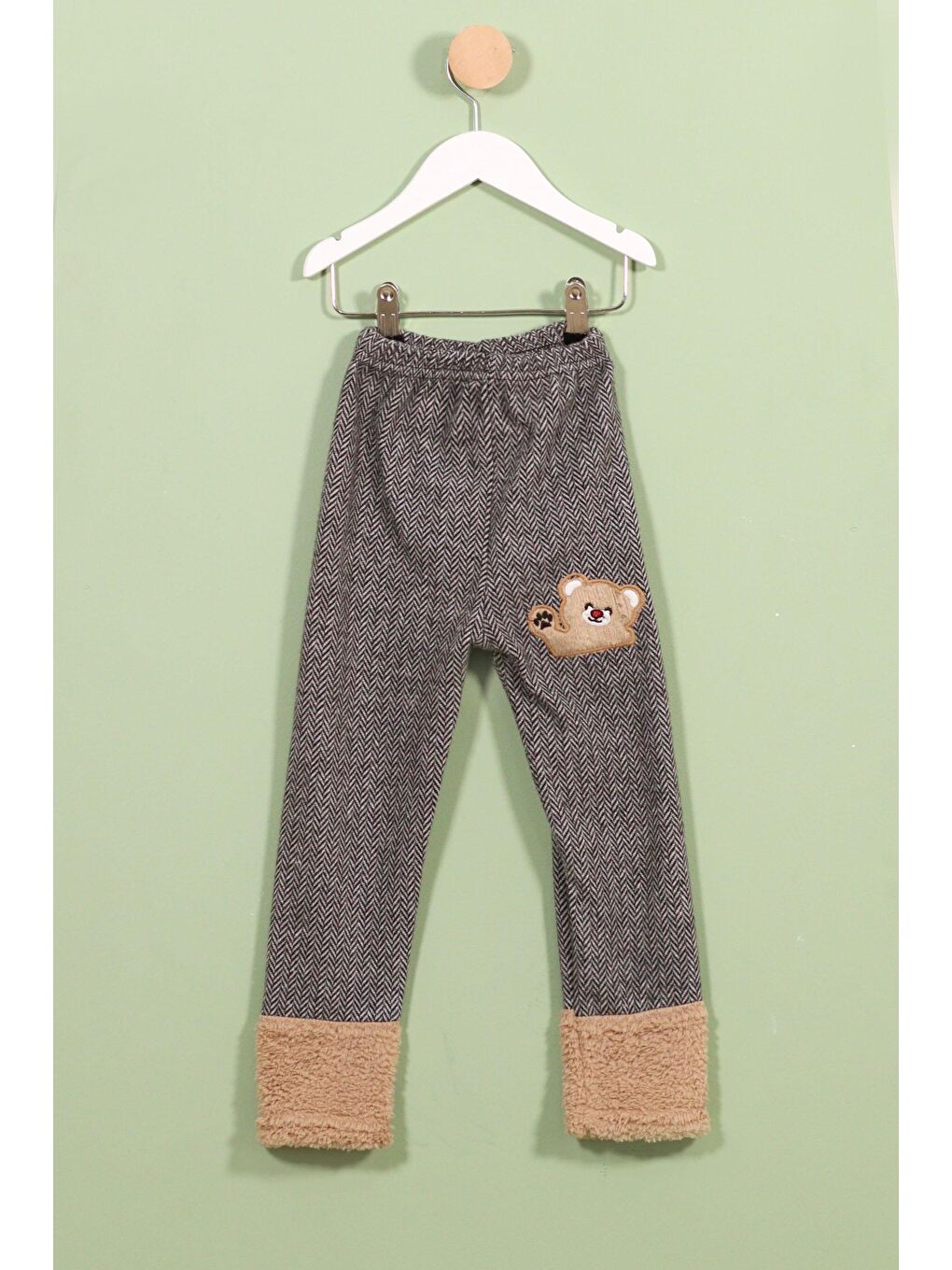 Kız Çocuk Gri Tayt - 23853