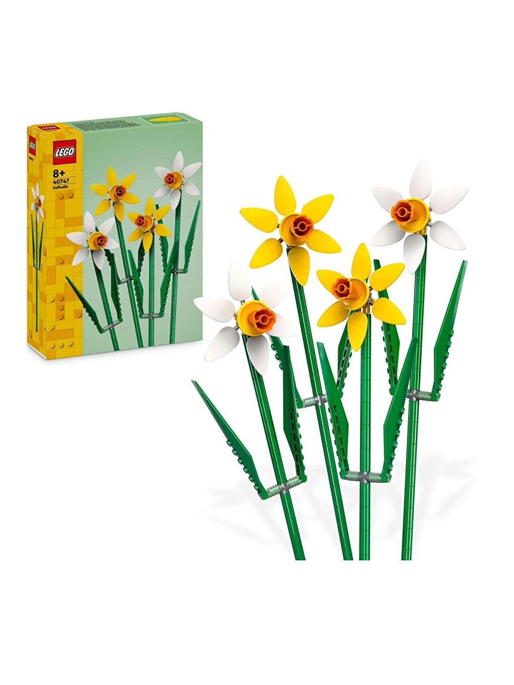 Lego Renksiz Icons Flowers Nergis 40747