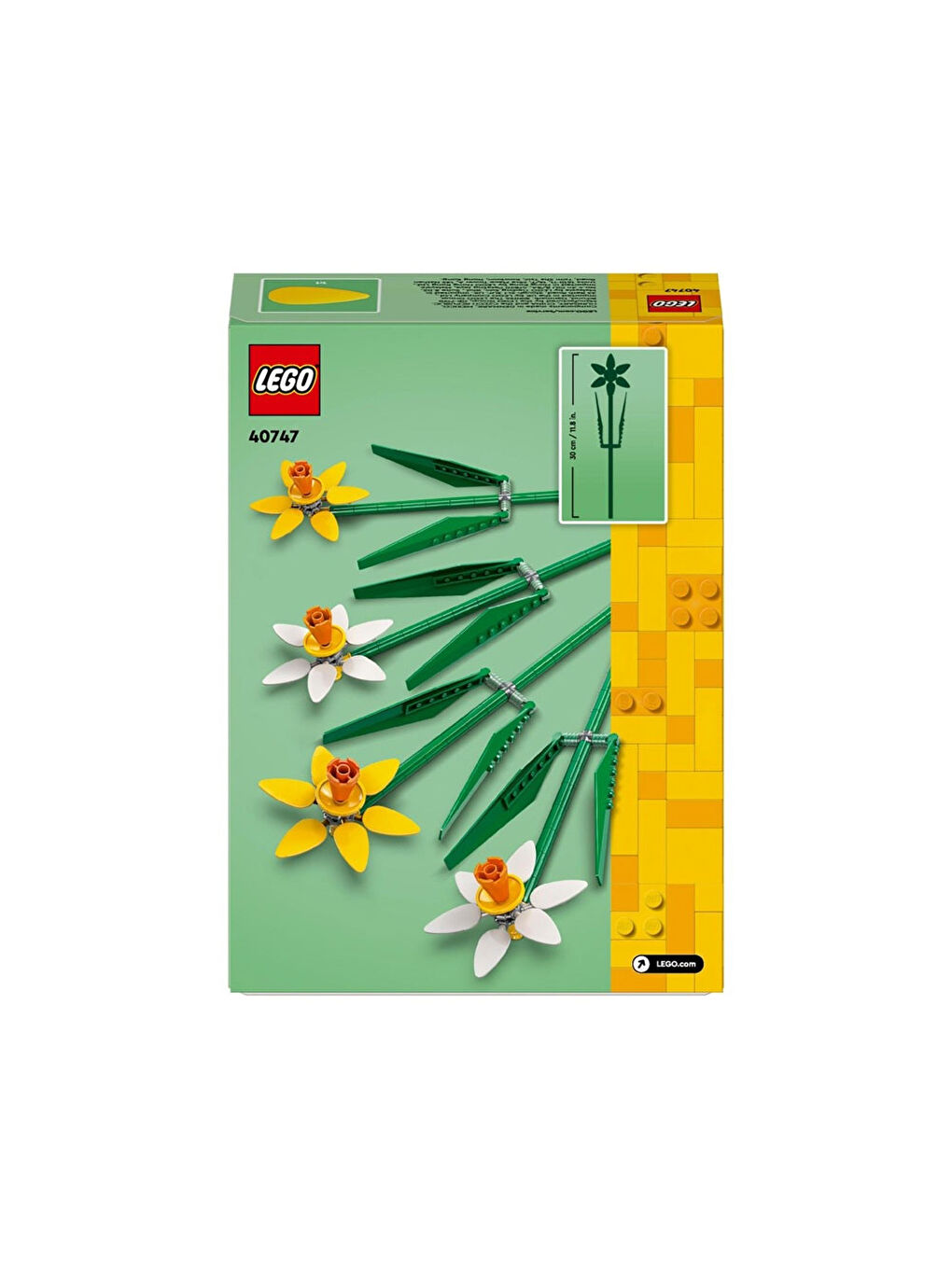 Lego Renksiz Icons Flowers Nergis 40747 - 3