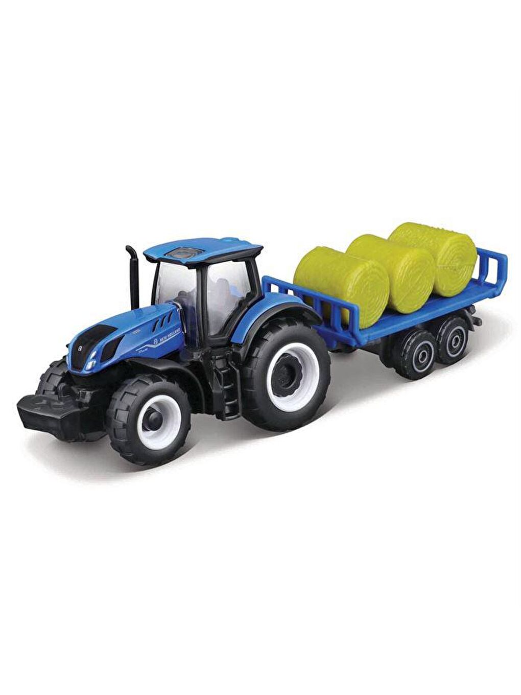 Maisto Karışık Mini Work Machines Traktör ve Römork Set-05