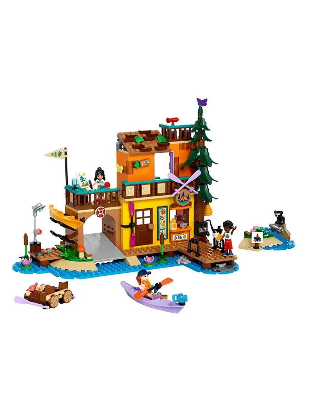 Lego Renksiz Friends Macera Kampı Su Sporları Yapım Oyuncağı 42626 - 1