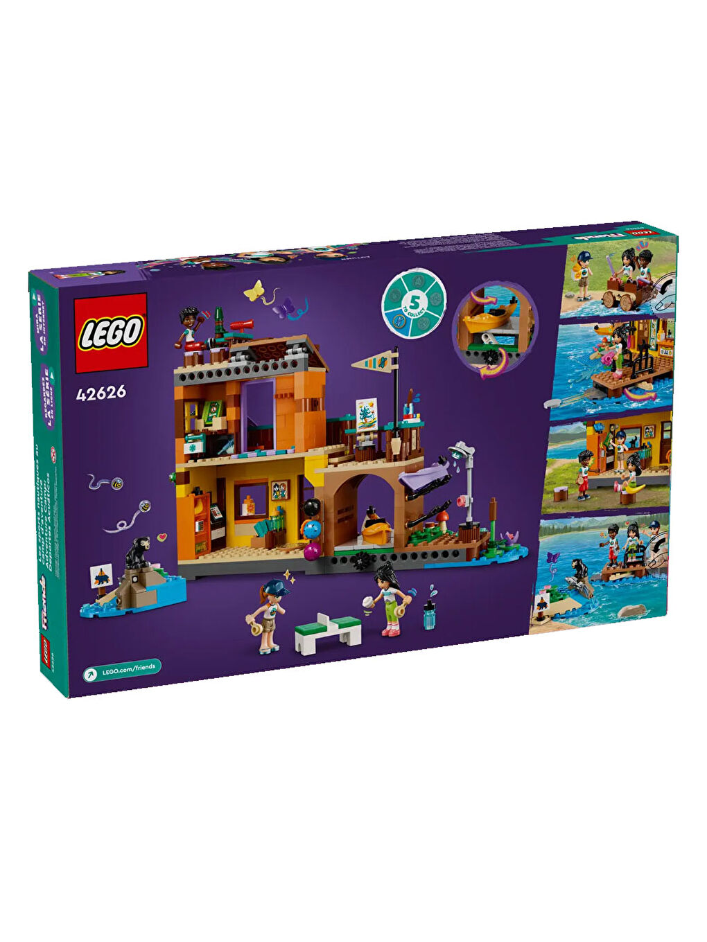 Lego Renksiz Friends Macera Kampı Su Sporları Yapım Oyuncağı 42626 - 3