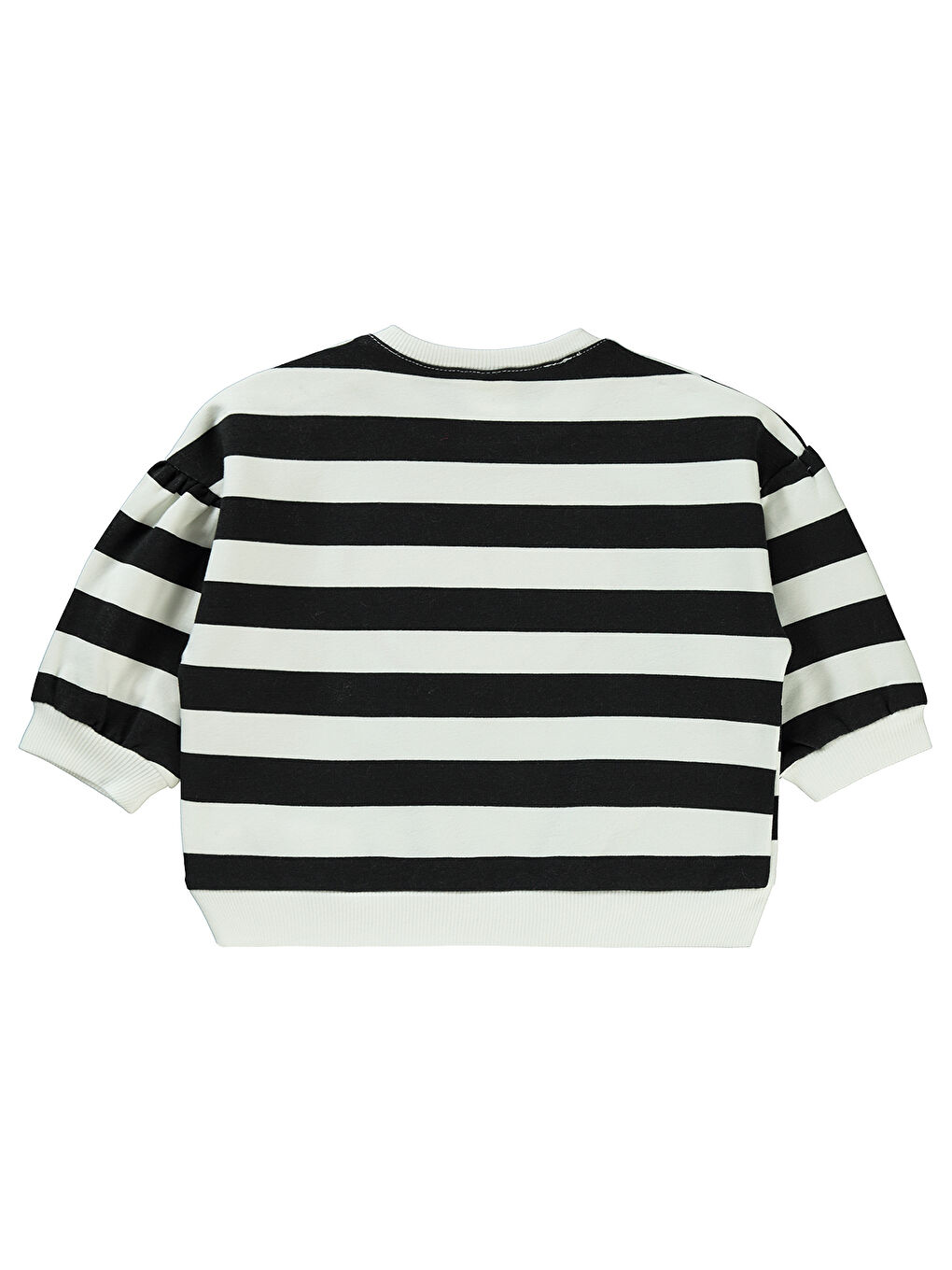 Civil Siyah Kız Bebek Sweatshirt 6-18 Ay Siyah - 1