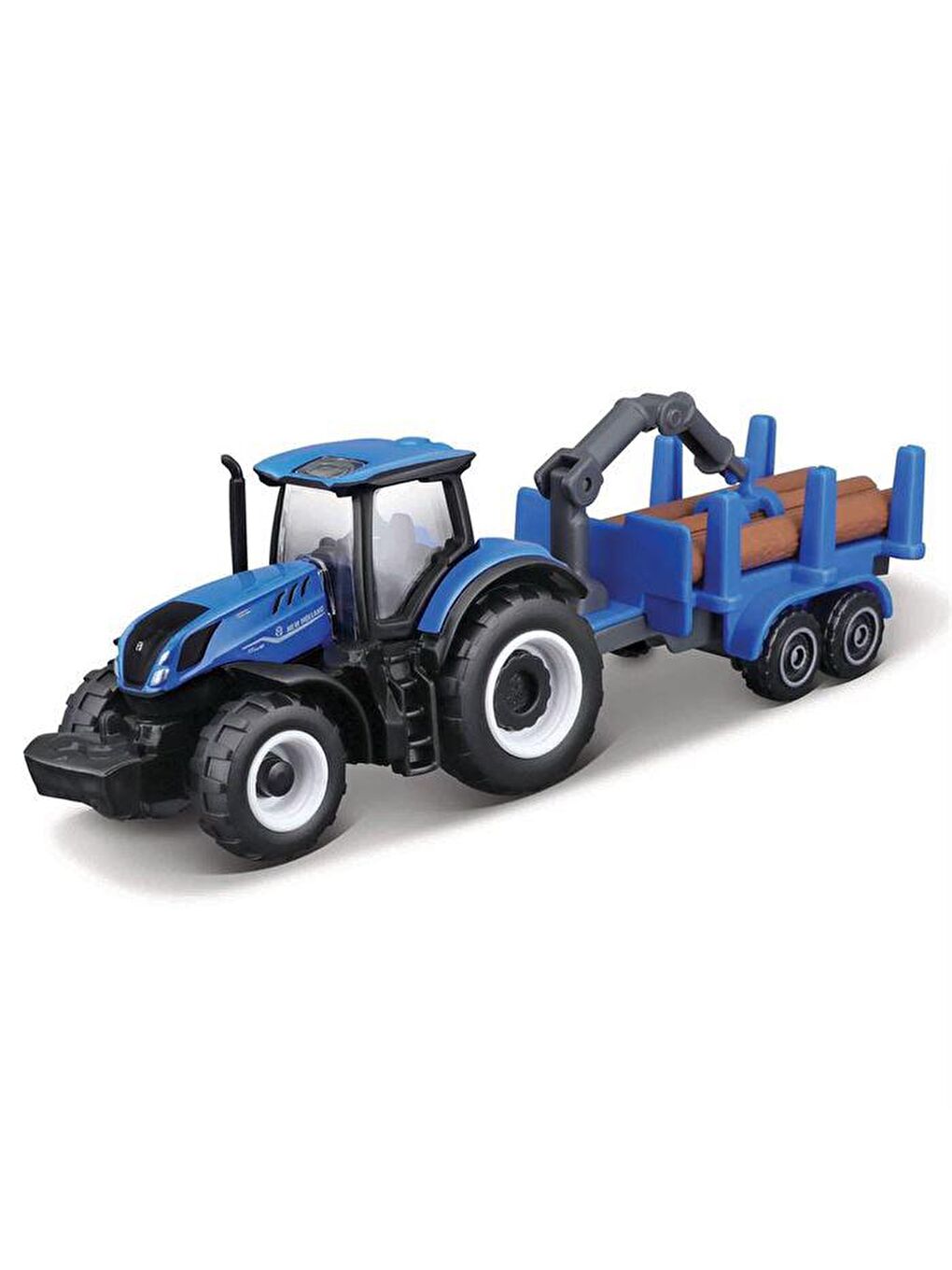 Maisto Karışık Mini Work Machines Traktör ve Römork Set-06