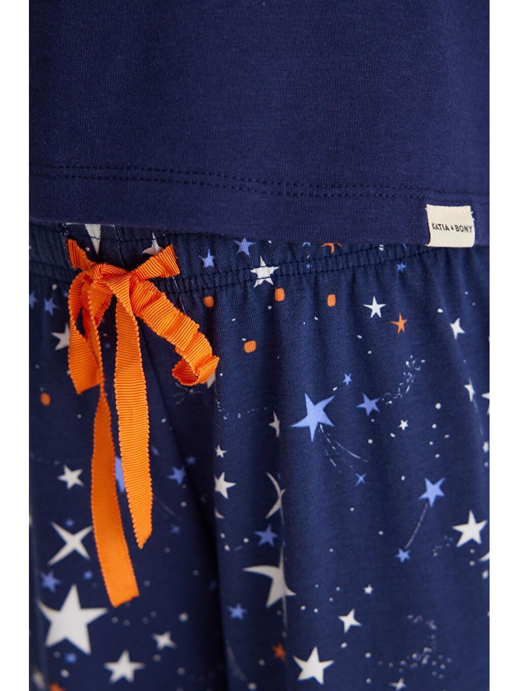 Space Kız Çocuk Pijama Takımı Lacivert-3