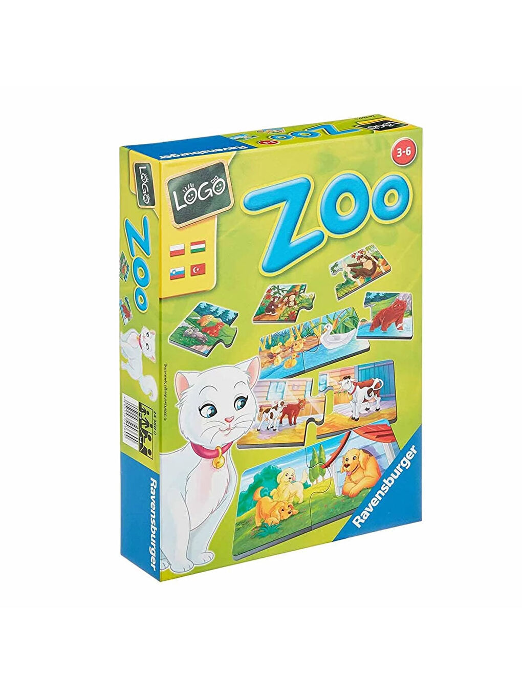 Ravensburger Renksiz Logo Zoo Kutu Oyunu 243600