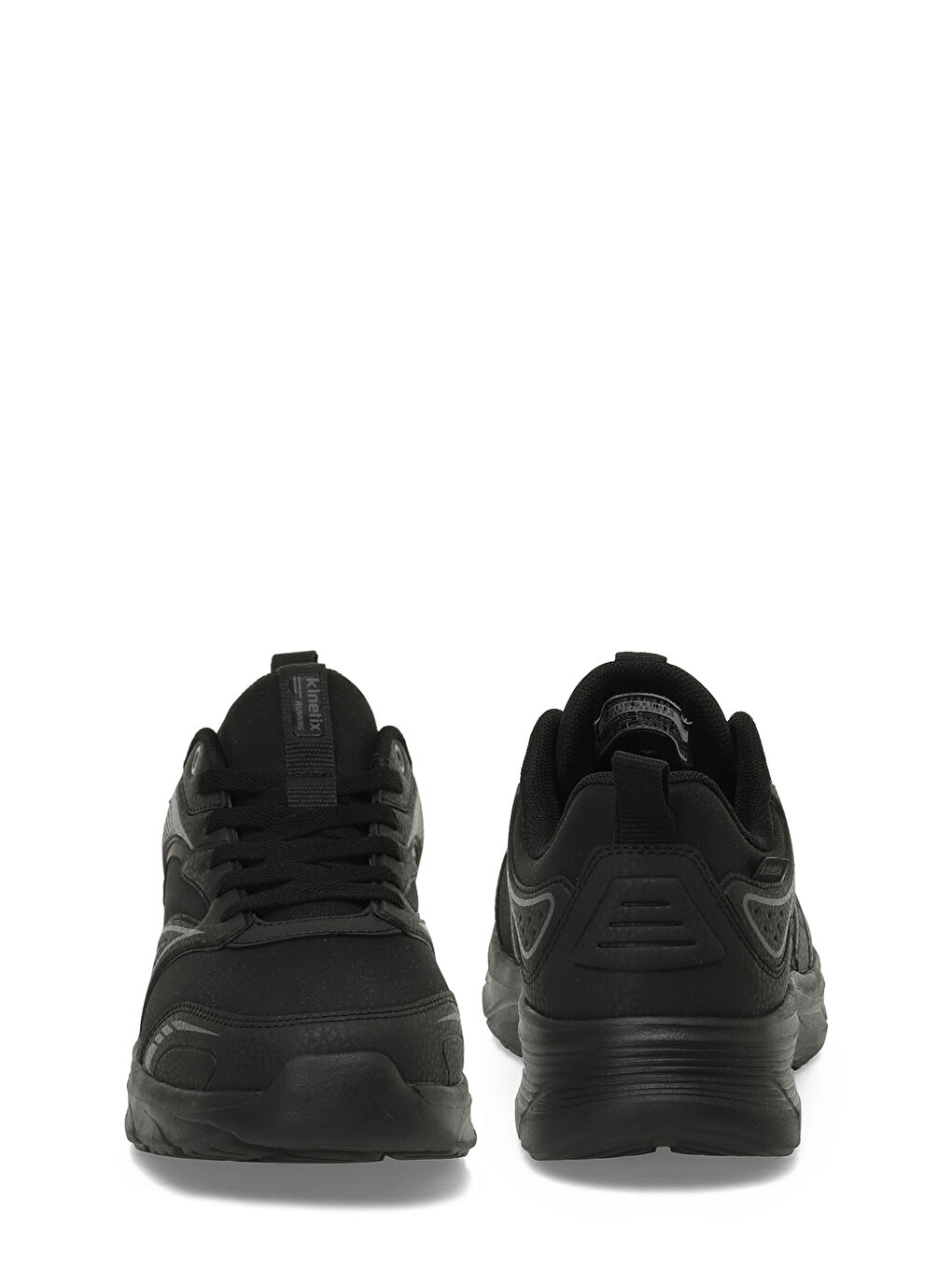 QUICK RUN PU 5PR Siyah Erkek Koşu Ayakkabısı-4