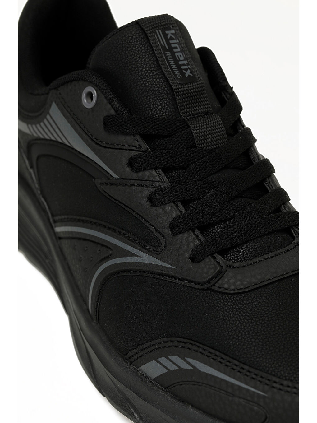 QUICK RUN PU 5PR Siyah Erkek Koşu Ayakkabısı-6