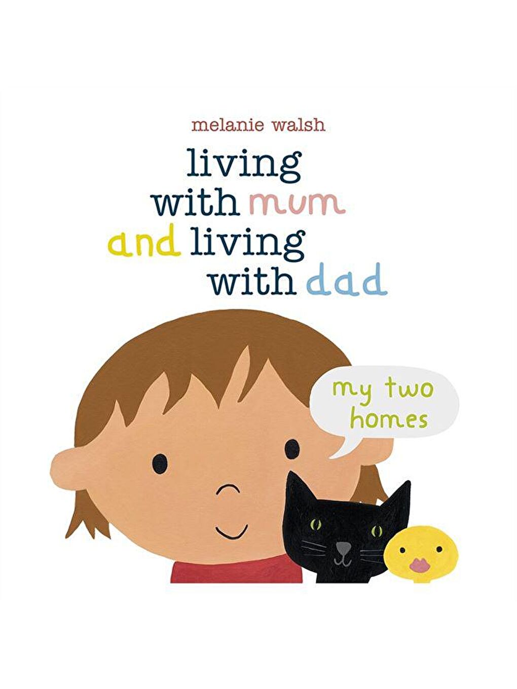 Walker Books Karışık Living with Mum and Living with Dad - My Two Homes