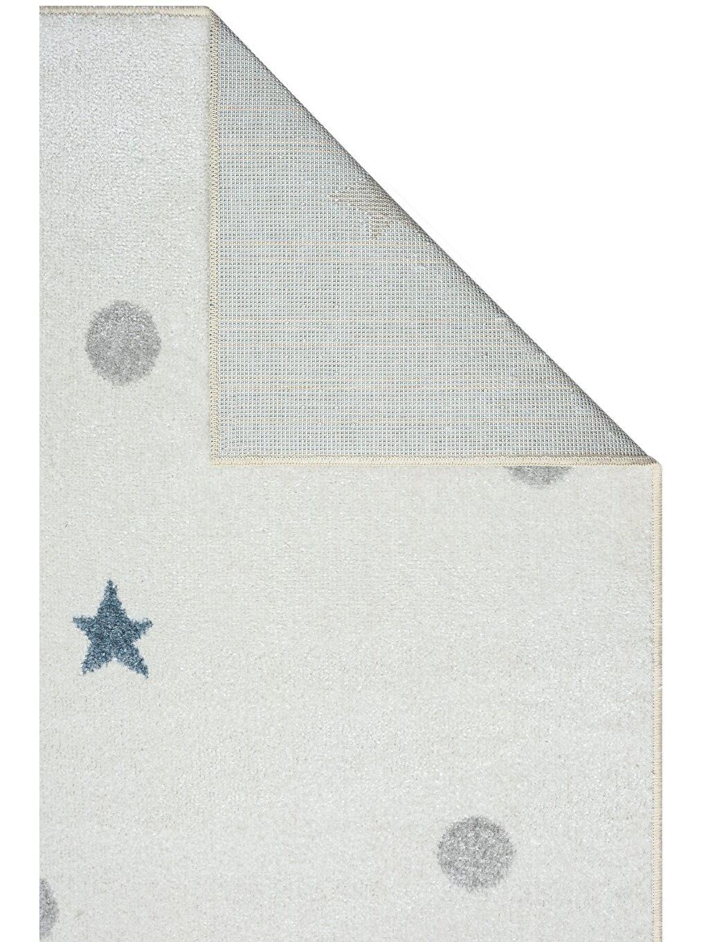 Beyaz Bohem Kids Rainbow Modern Dokuma Çocuk Halısı-100x200-3