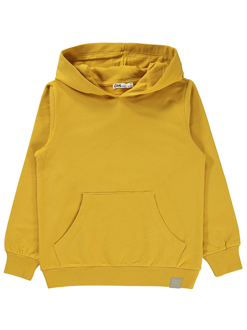 Civil A.Hardal Erkek Çocuk Sweatshirt 6-9 Yaş Hardal