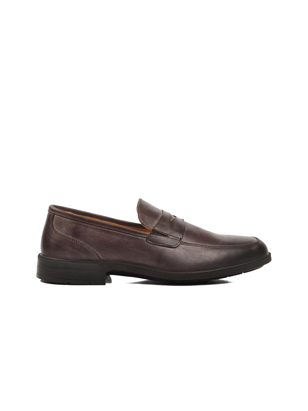 Kahverengi Kahve Hakiki Deri Erkek Klasik Ayakkabı 27113