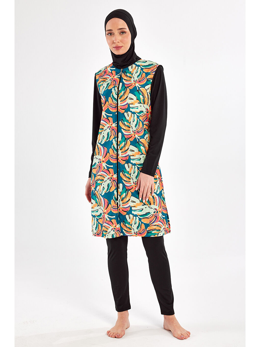 Tam Kapalı Tesettür Mayo 2304 Siyah-1