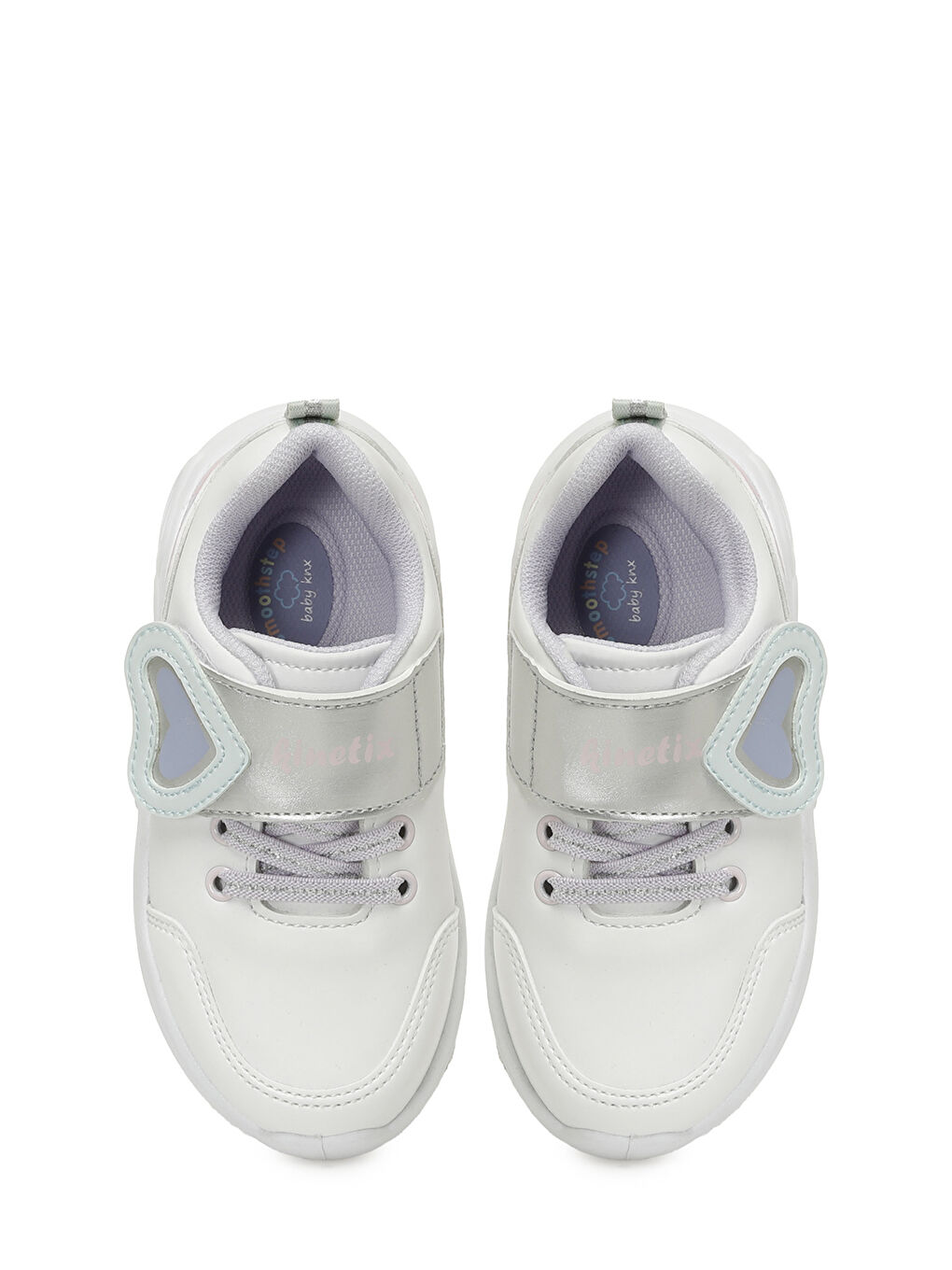 RUBY PU B 5PR Beyaz Kız Çocuk Spor Ayakkabı-3