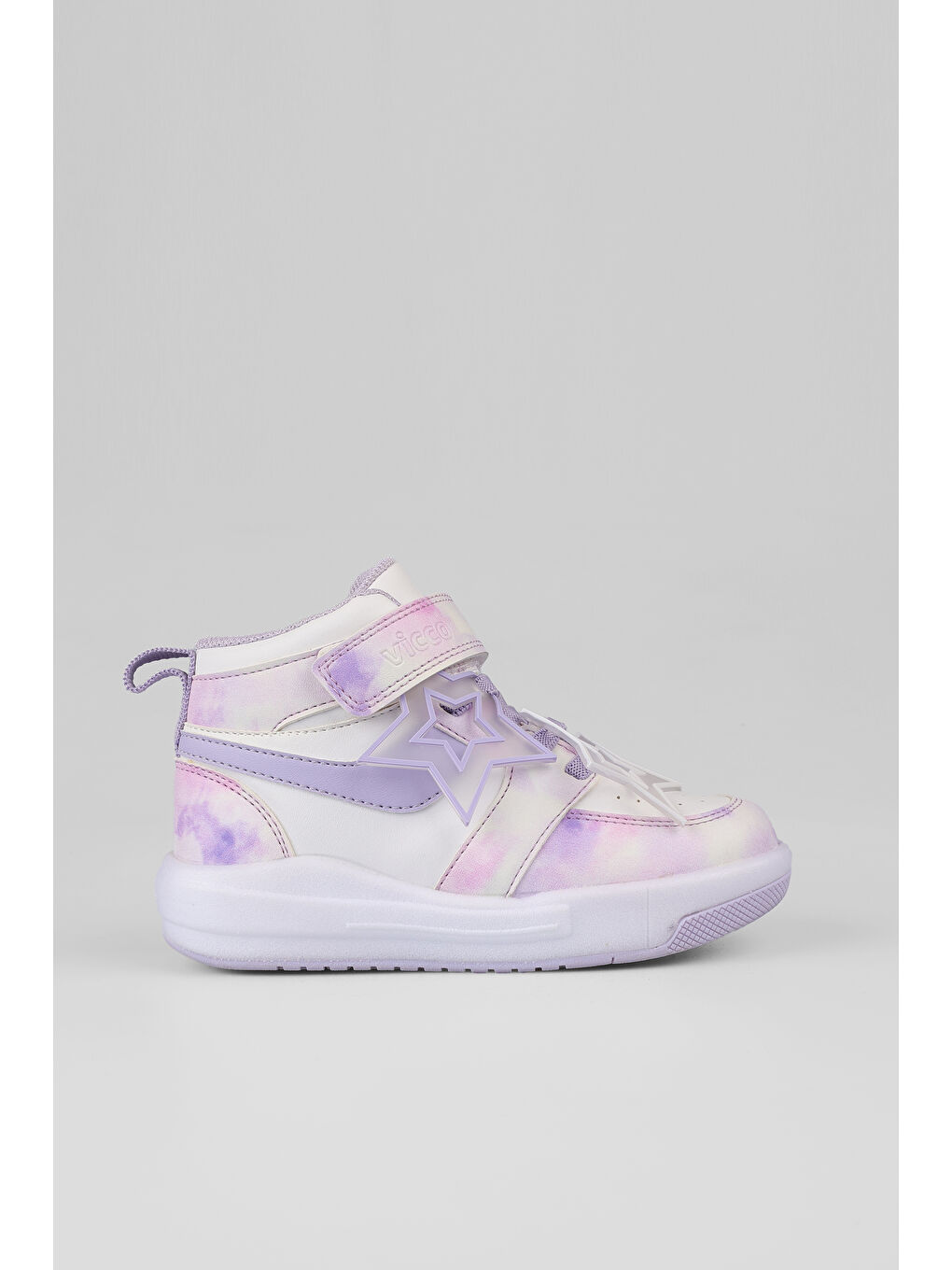 Yenni Işıklı Kız Okul Öncesi Lila Bot