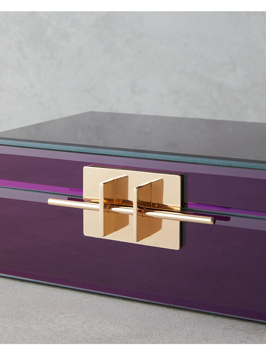 Kahverengi Karla Dekoratif Kutu 21x13x8,5 cm Kahve-2