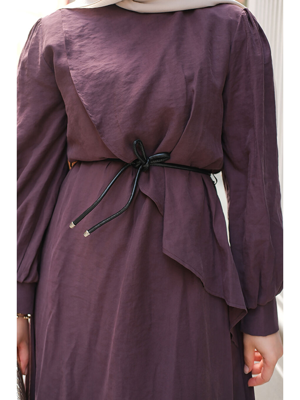 Kadın Cosı Elbise Mürdüm-4