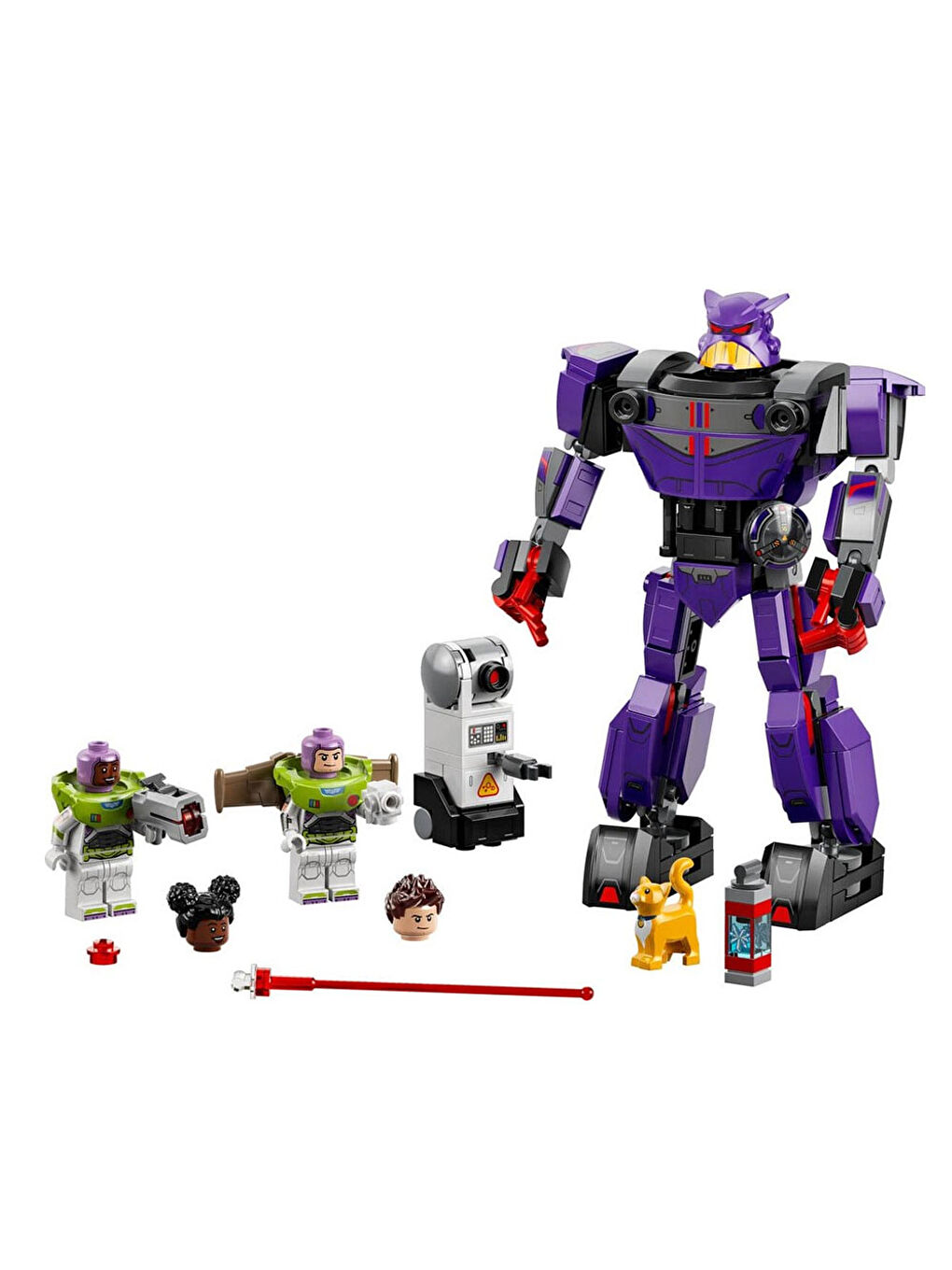 Lego Renksiz Disney ve Pixar Lightyear Zurg Savaşı Yapım Seti 76831 - 2