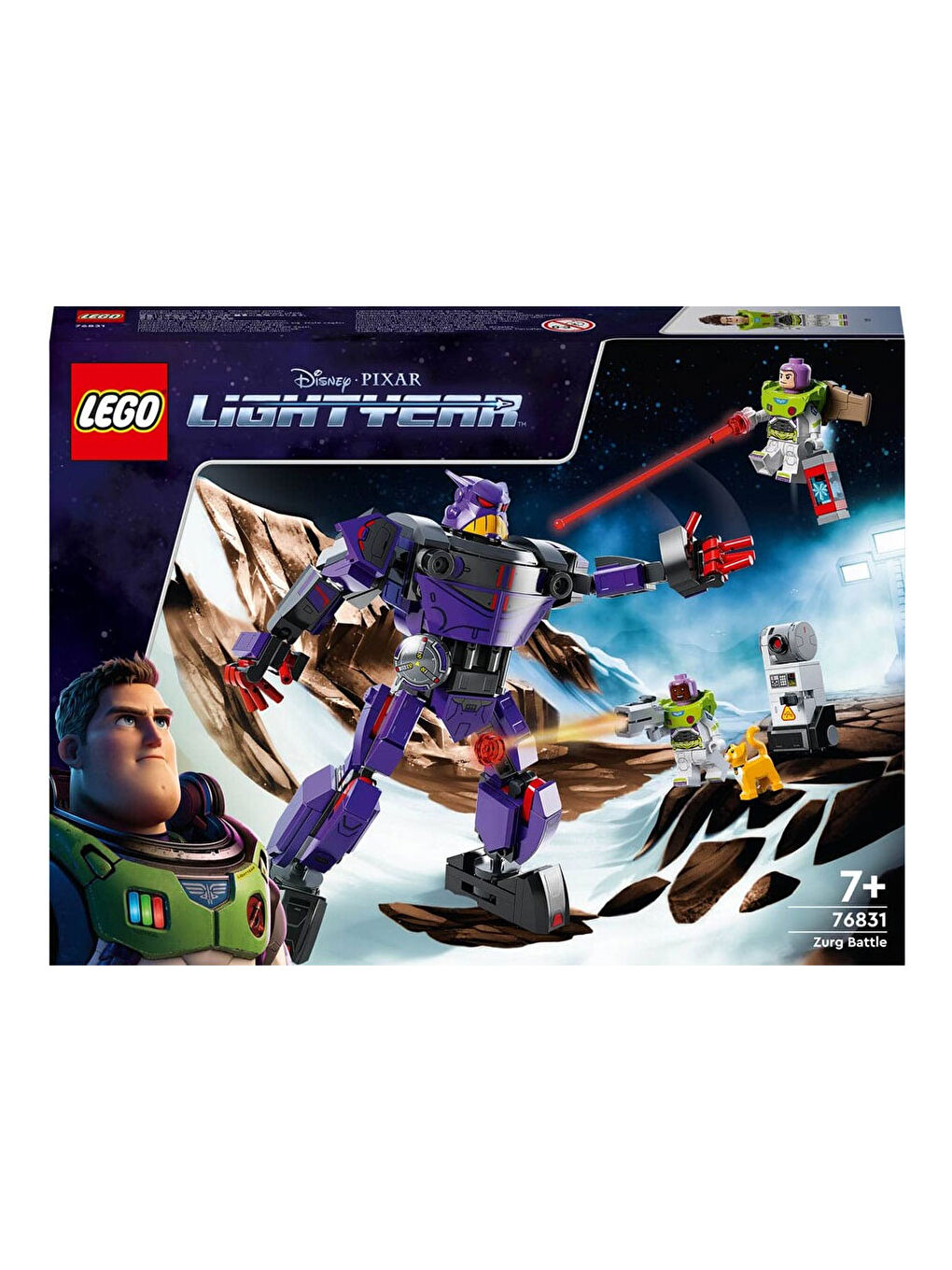 Lego Renksiz Disney ve Pixar Lightyear Zurg Savaşı Yapım Seti 76831 - 1