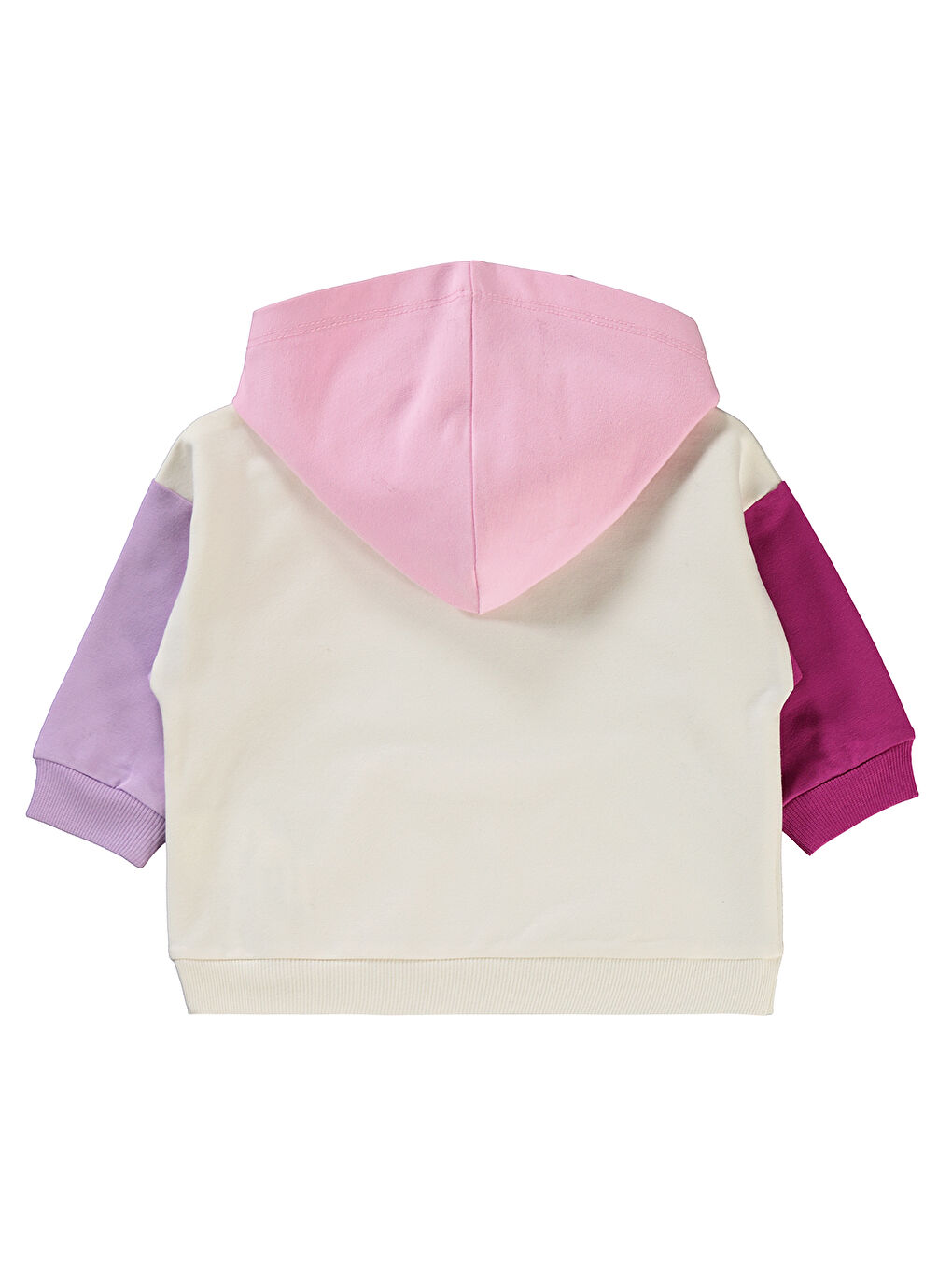 Civil Pembe Kız Bebek Sweatshirt 6-18 Ay Pembe - 1