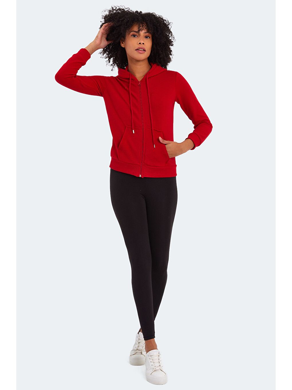 Pema I Kadın Sweatshirt Kırmızı-6