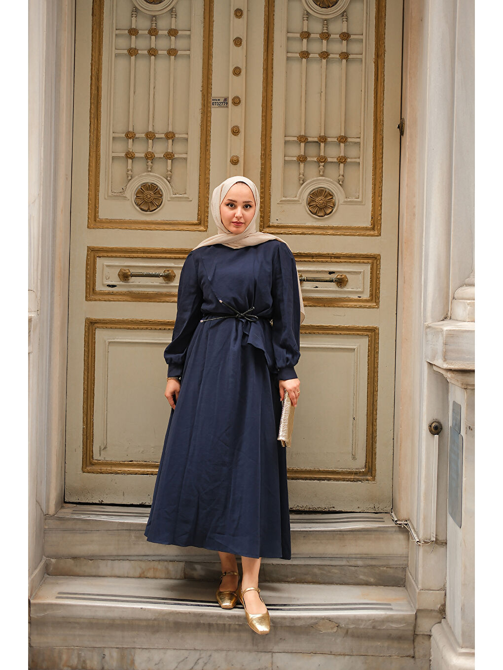 Kadın Cosı Elbise Lacivert